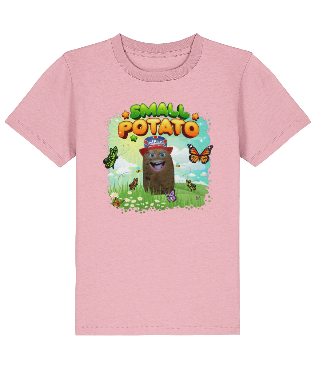 Small Potato - Kids - T-Shirt - Cotton Pink