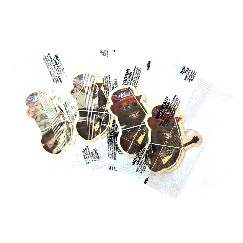 Pack of 4 Abandoned Potato "Gibson" Air Freshener