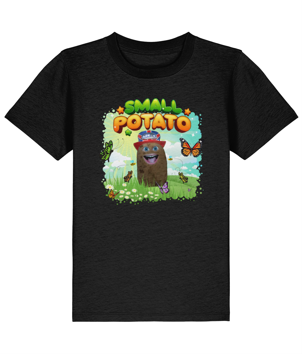 Small Potato - Kids - T-Shirt - Black
