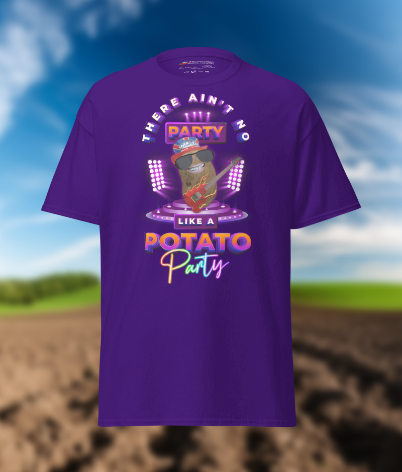 Ain't No Party - T-Shirt - Unisex - Purple