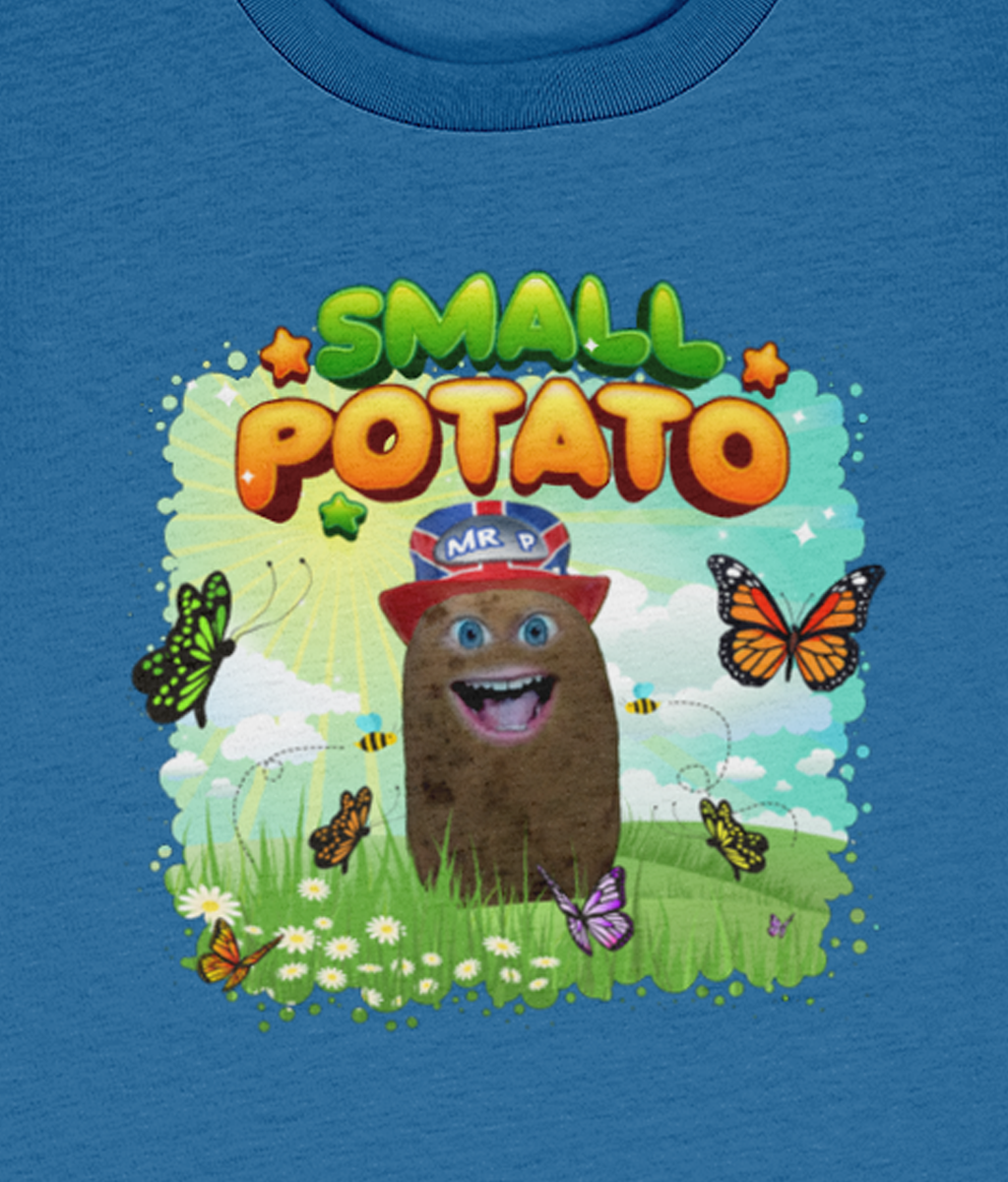 Small Potato - Kids - T-Shirt - Royal Blue