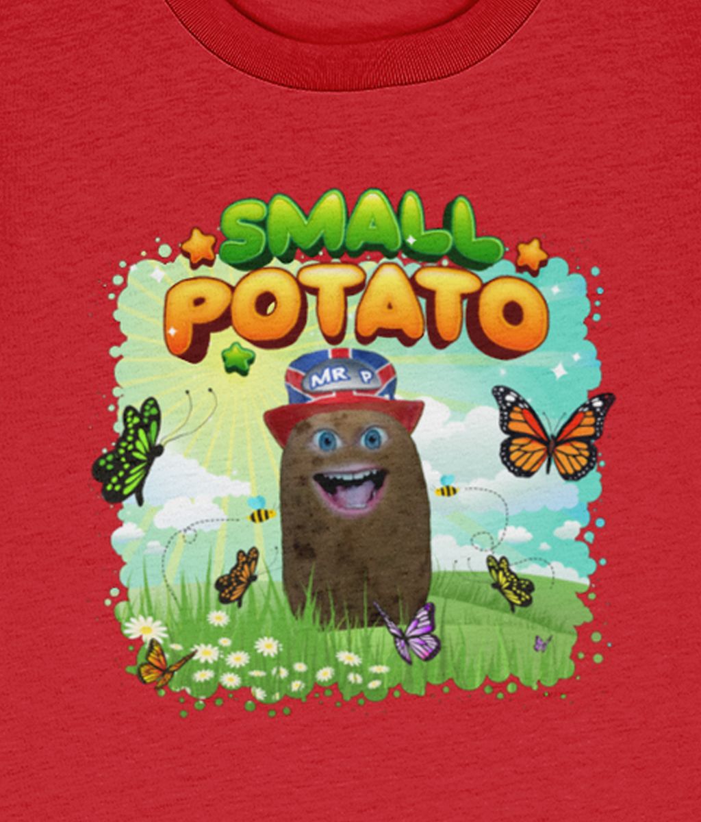 Small Potato - Kids - T-Shirt - Red