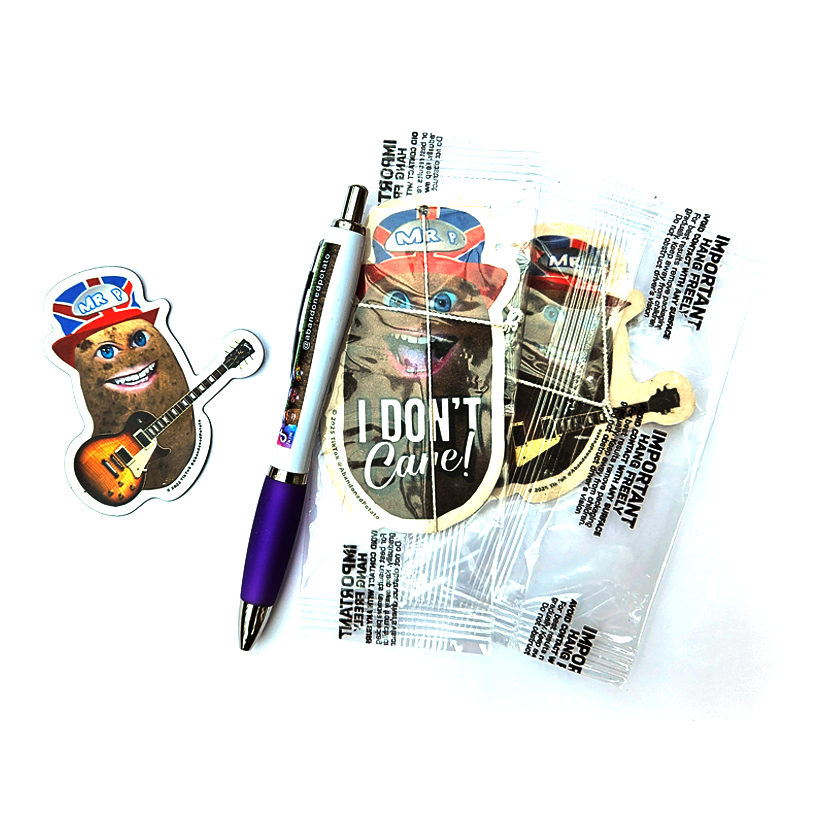 Pack of 4 Abandoned Potato "Gibson" Air Freshener
