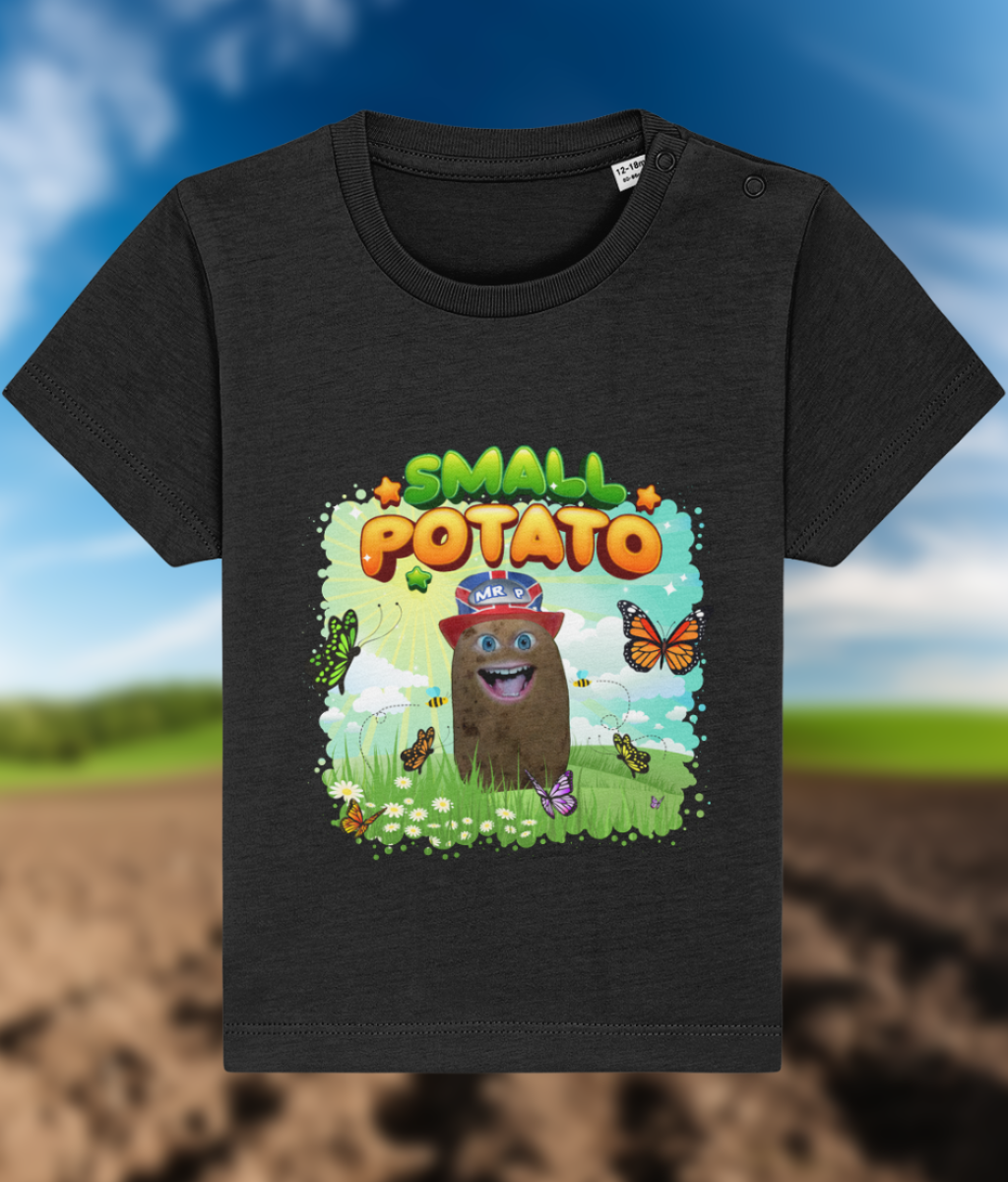 Small Potato - Baby - T-Shirt - Black