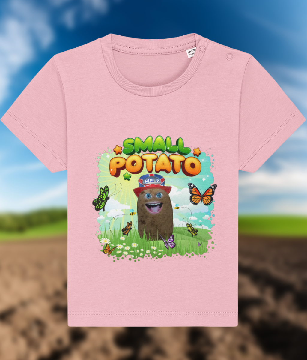Small Potato - Baby - T-Shirt - Cotton Pink
