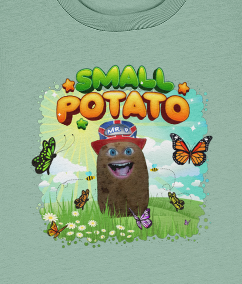 Small Potato - Kids - T-Shirt - Aloe