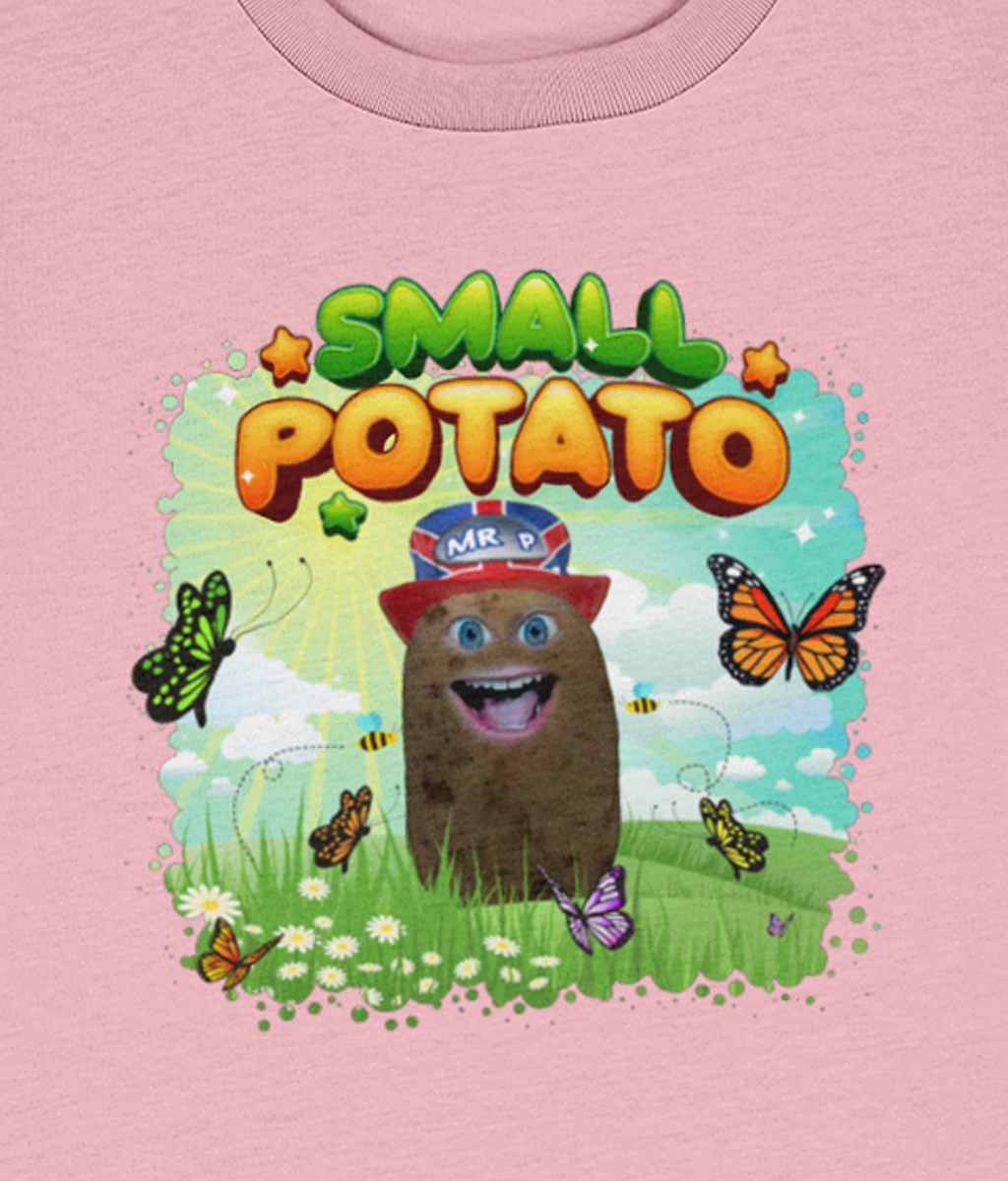 Small Potato - Kids - T-Shirt - Cotton Pink