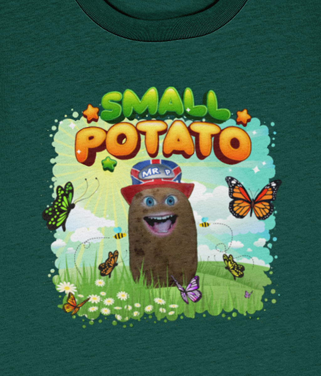 Small Potato - Kids - T-Shirt - Glazed Green