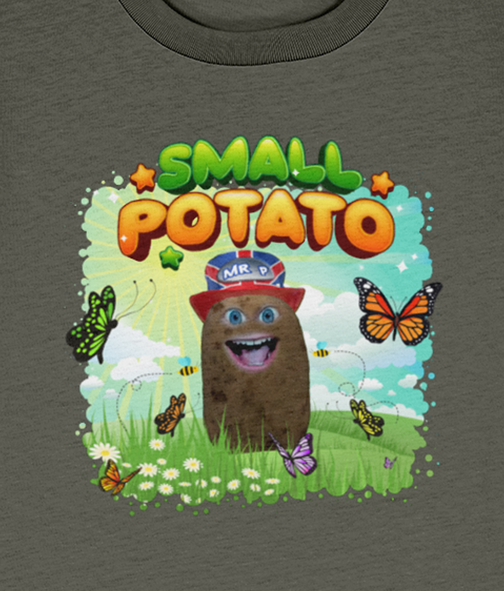 Small Potato - Kids - T-Shirt - Khaki
