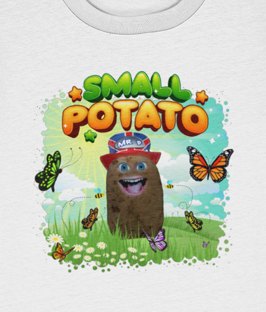 Small Potato - Kids - T-Shirt - White