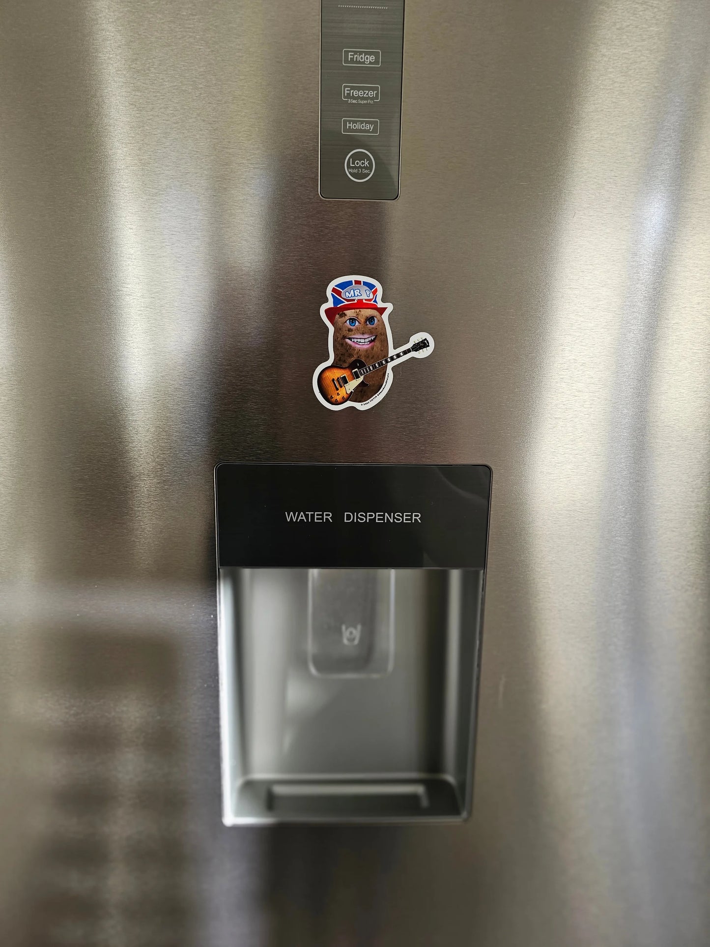 Abandoned Potato Fridge Magnet