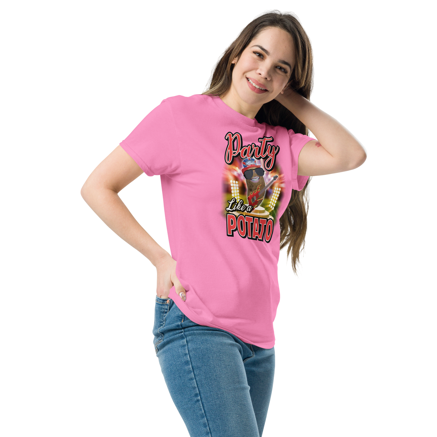 Party Like a Potato - T-Shirt - Unisex - Azalea