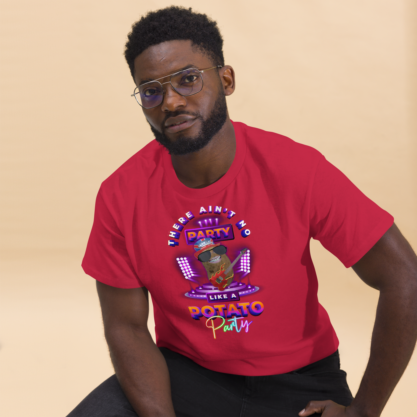 Ain't No Party - T-Shirt - Unisex - Cardinal