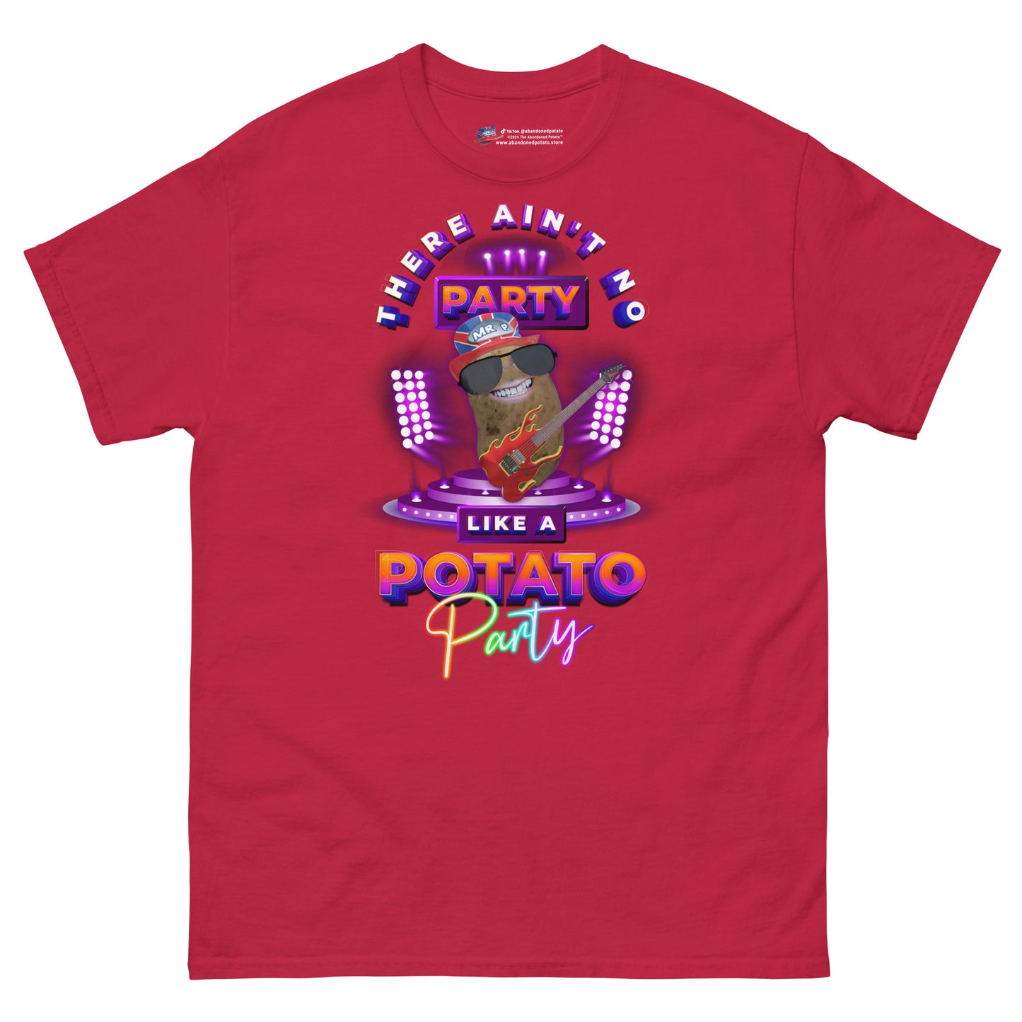 Ain't No Party - T-Shirt - Unisex - Cardinal
