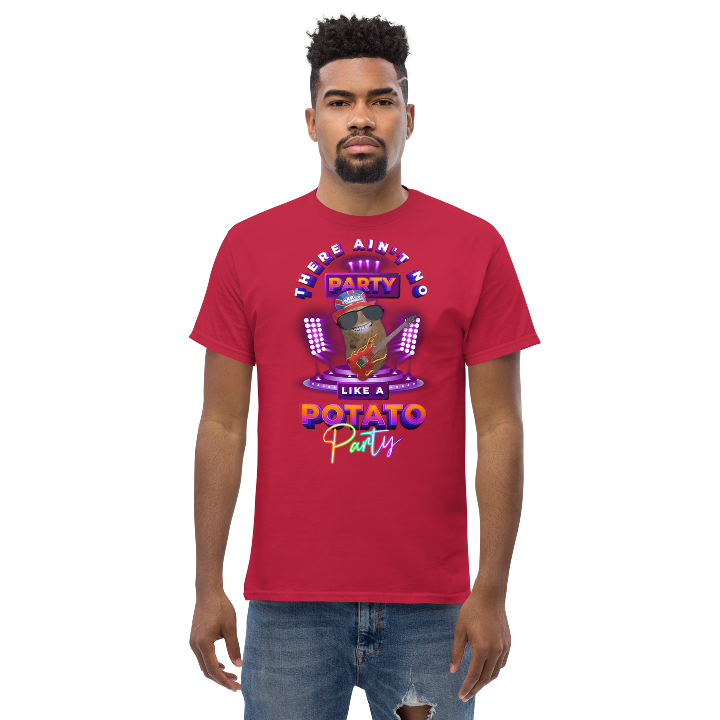 Ain't No Party - T-Shirt - Unisex - Cardinal