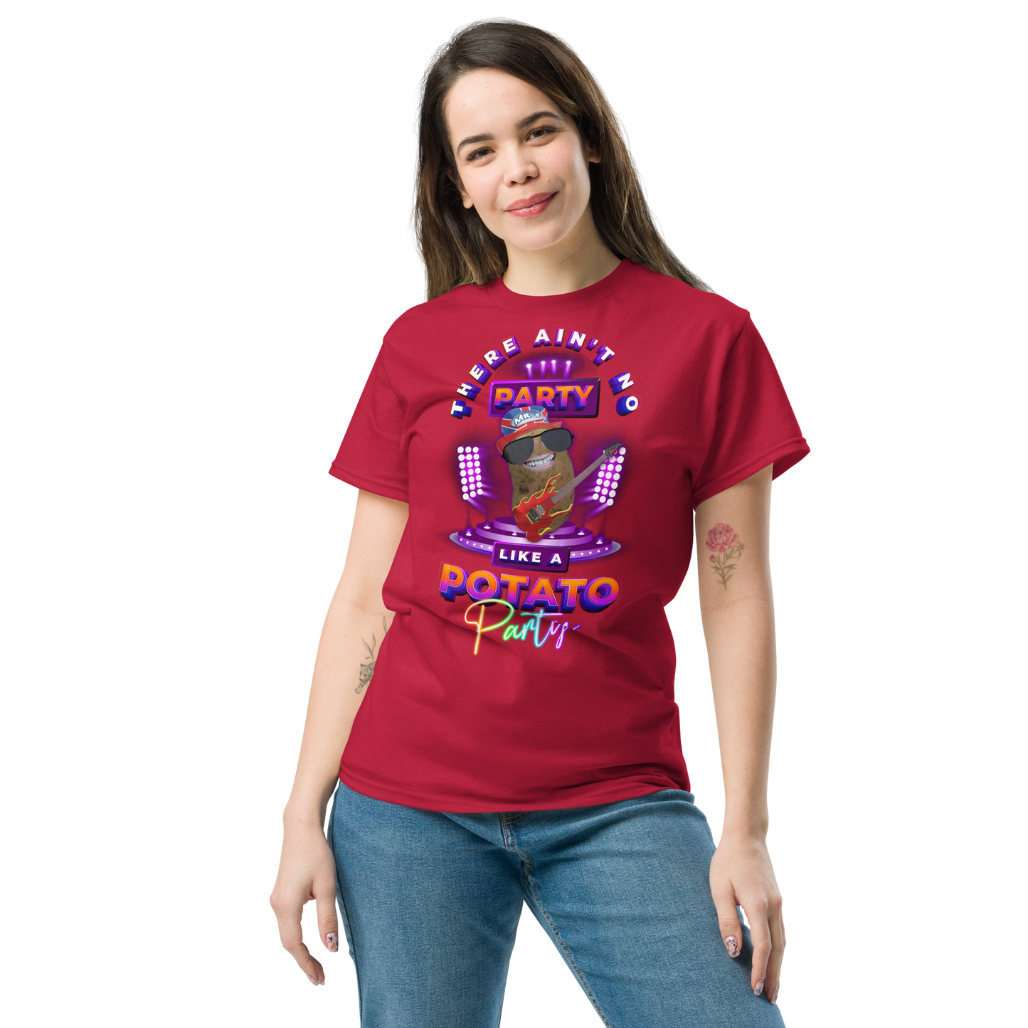 Ain't No Party - T-Shirt - Unisex - Cardinal