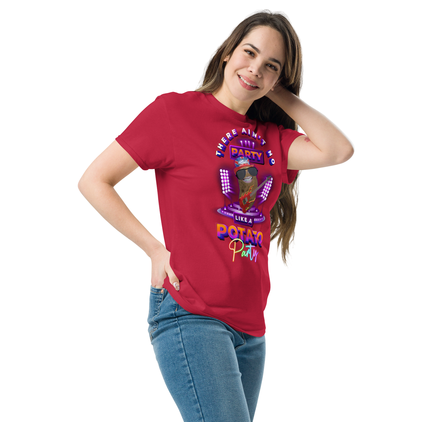 Ain't No Party - T-Shirt - Unisex - Cardinal
