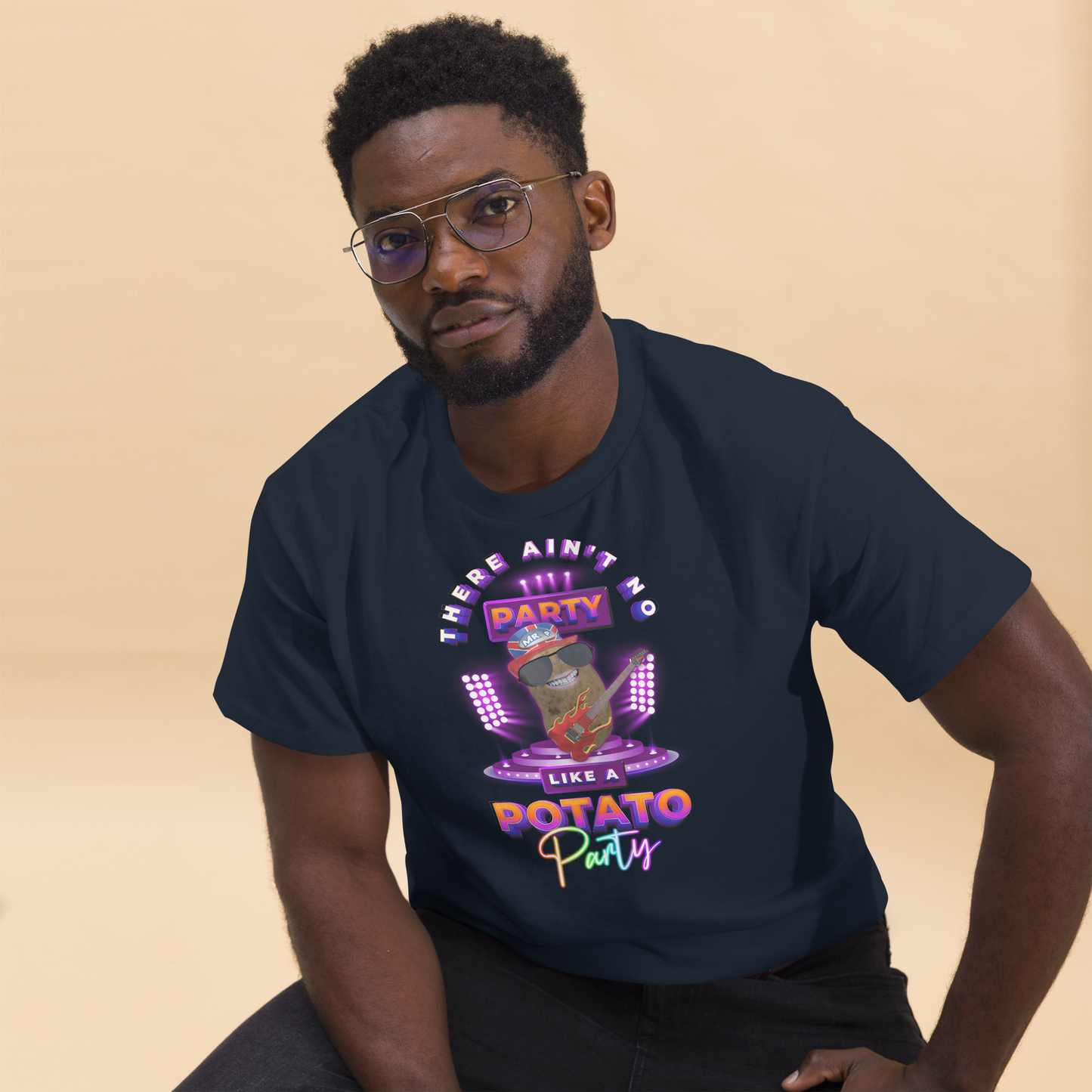 Ain't No Party - T-Shirt - Unisex - Navy