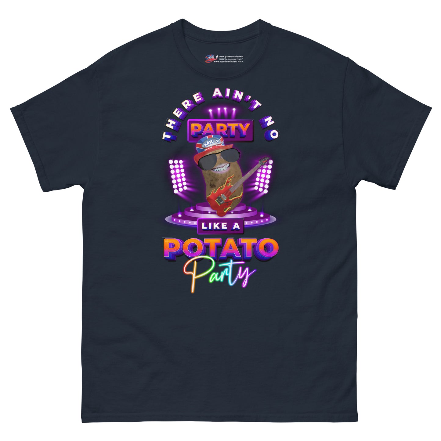 Ain't No Party - T-Shirt - Unisex - Navy