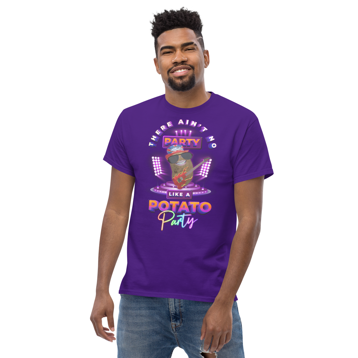 Ain't No Party - T-Shirt - Unisex - Purple