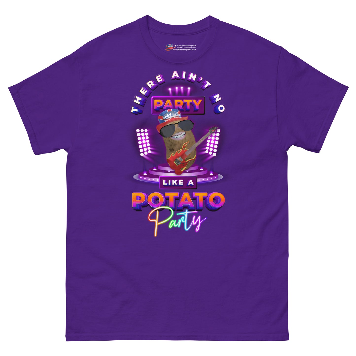 Ain't No Party - T-Shirt - Unisex - Purple