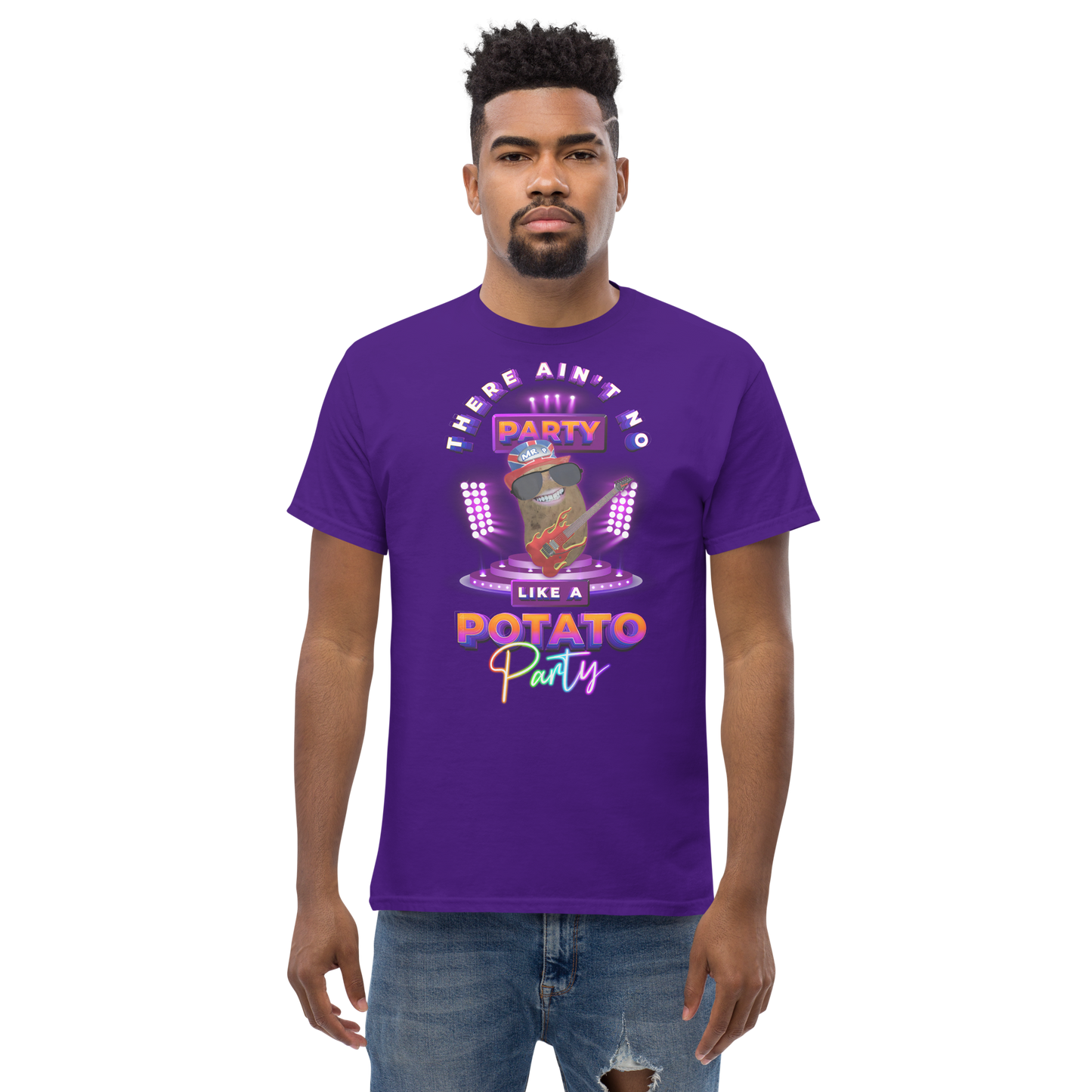 Ain't No Party - T-Shirt - Unisex - Purple