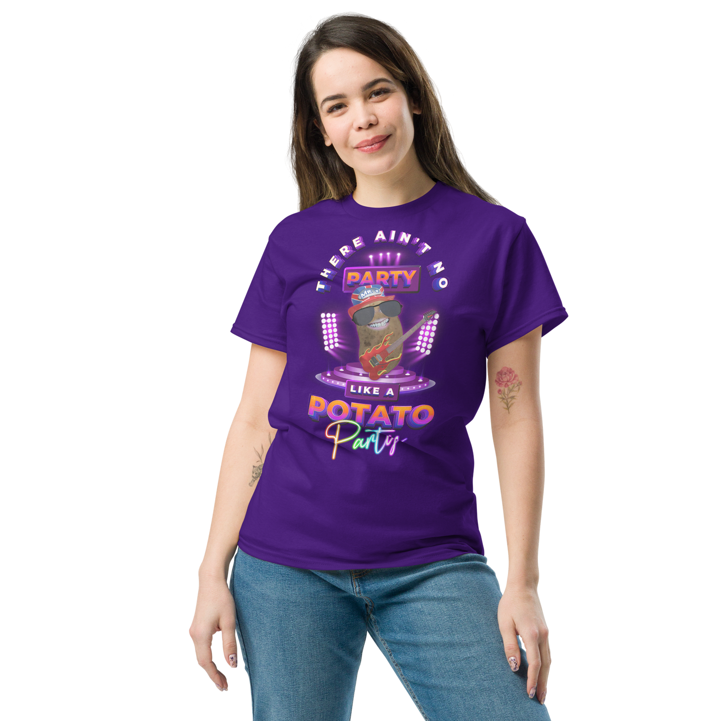 Ain't No Party - T-Shirt - Unisex - Purple