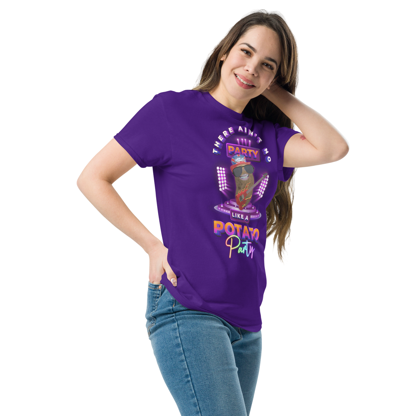 Ain't No Party - T-Shirt - Unisex - Purple