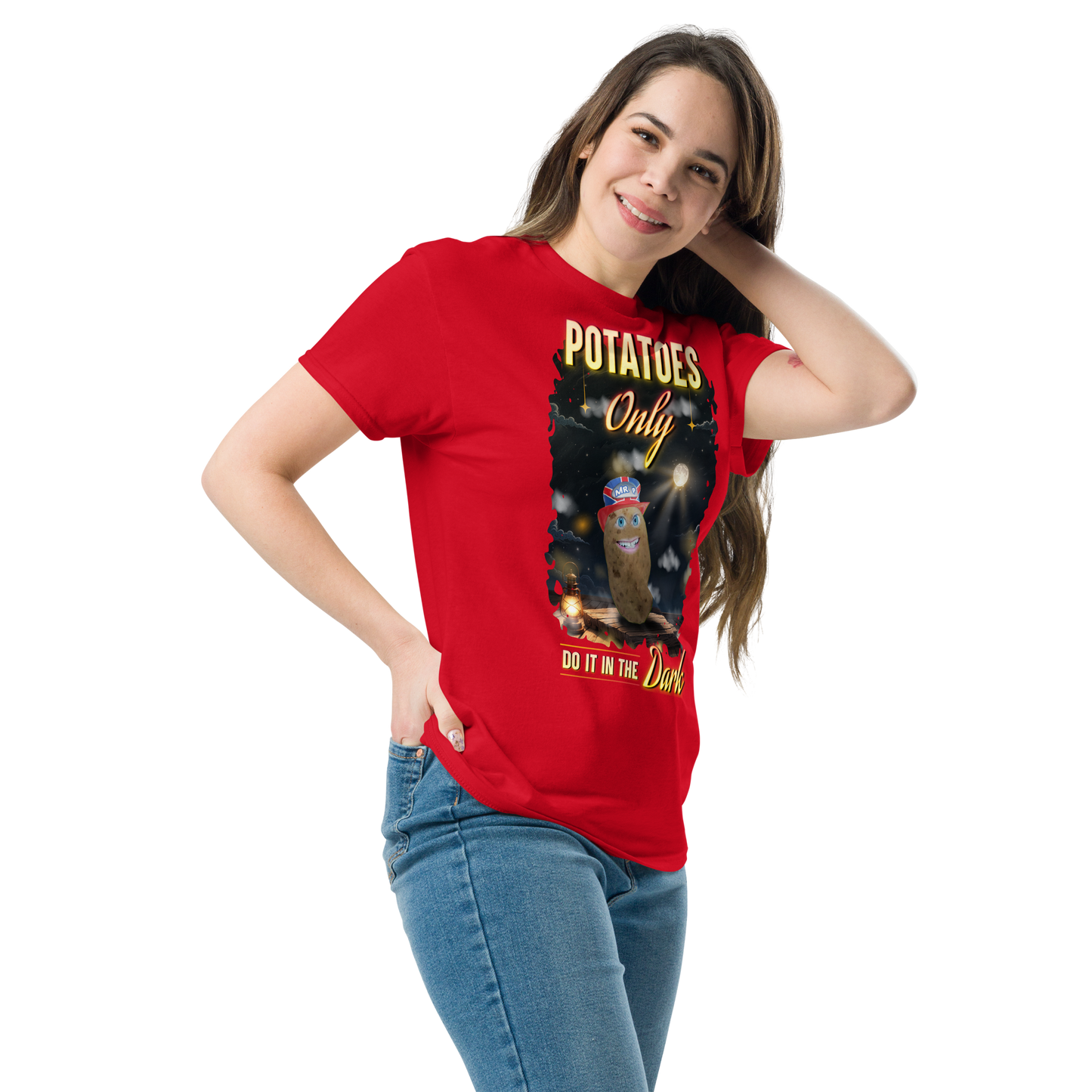 Do It In The Dark - T-Shirt - Unisex - Cardinal