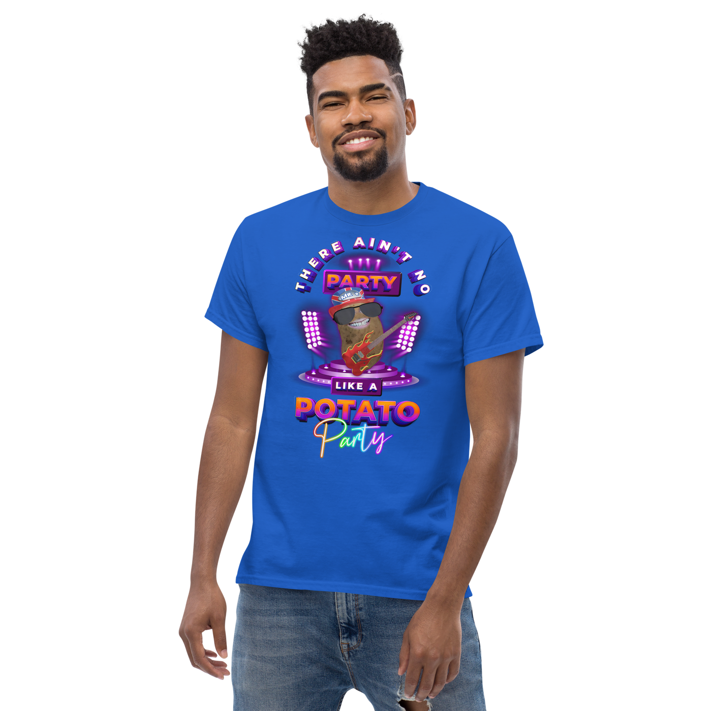 Ain't No Party - T-Shirt - Unisex - Royal
