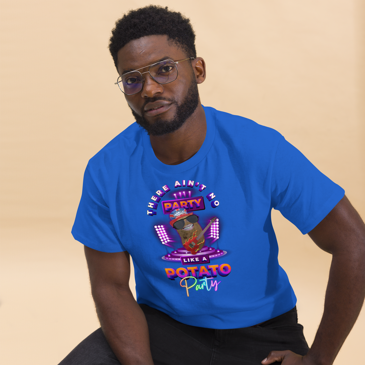 Ain't No Party - T-Shirt - Unisex - Royal