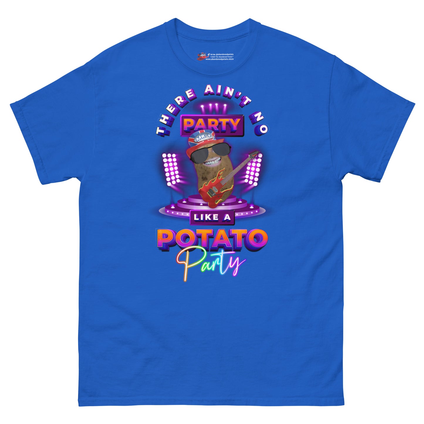 Ain't No Party - T-Shirt - Unisex - Royal