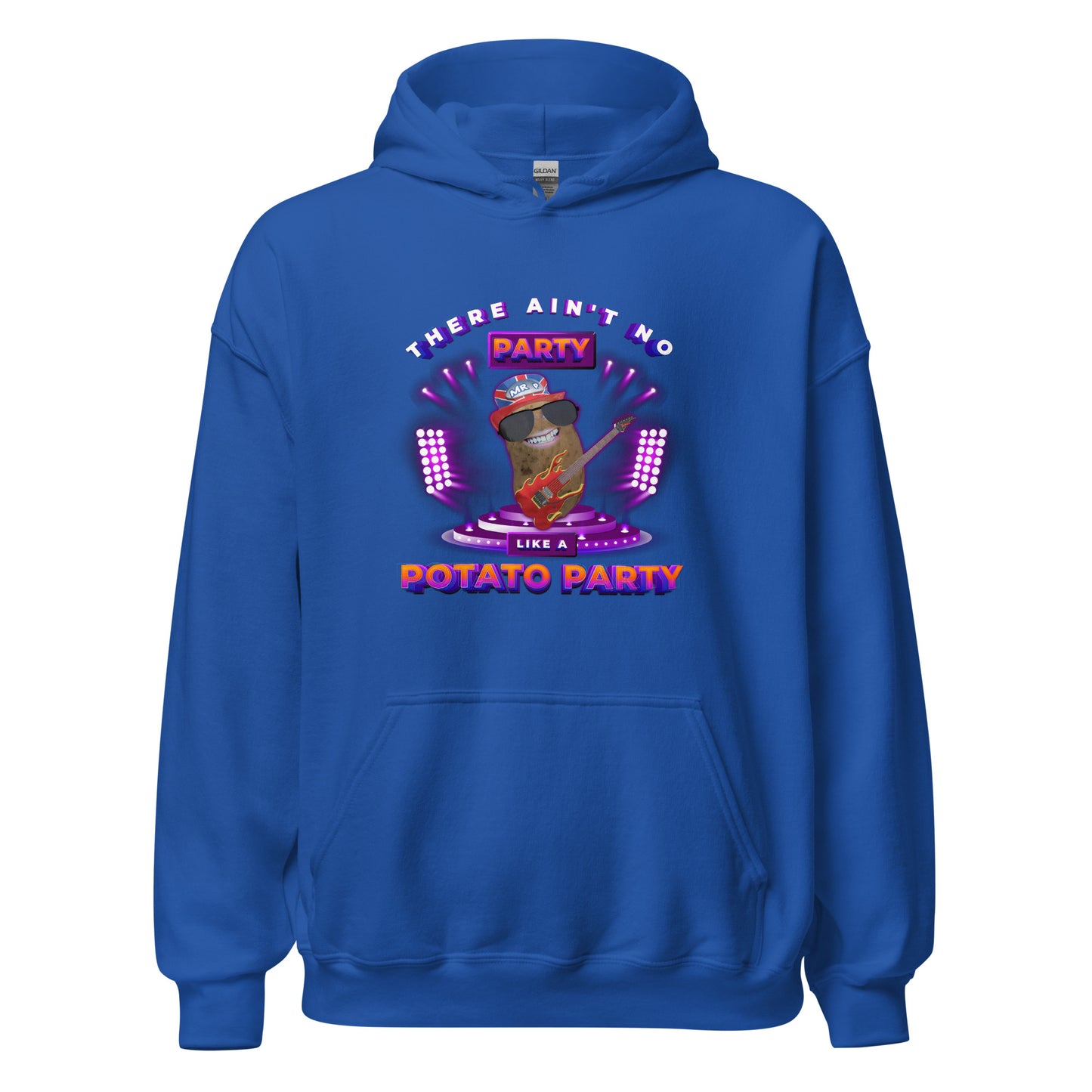 Ain't No Party - Air-jet Hoodie - Unisex - Royal