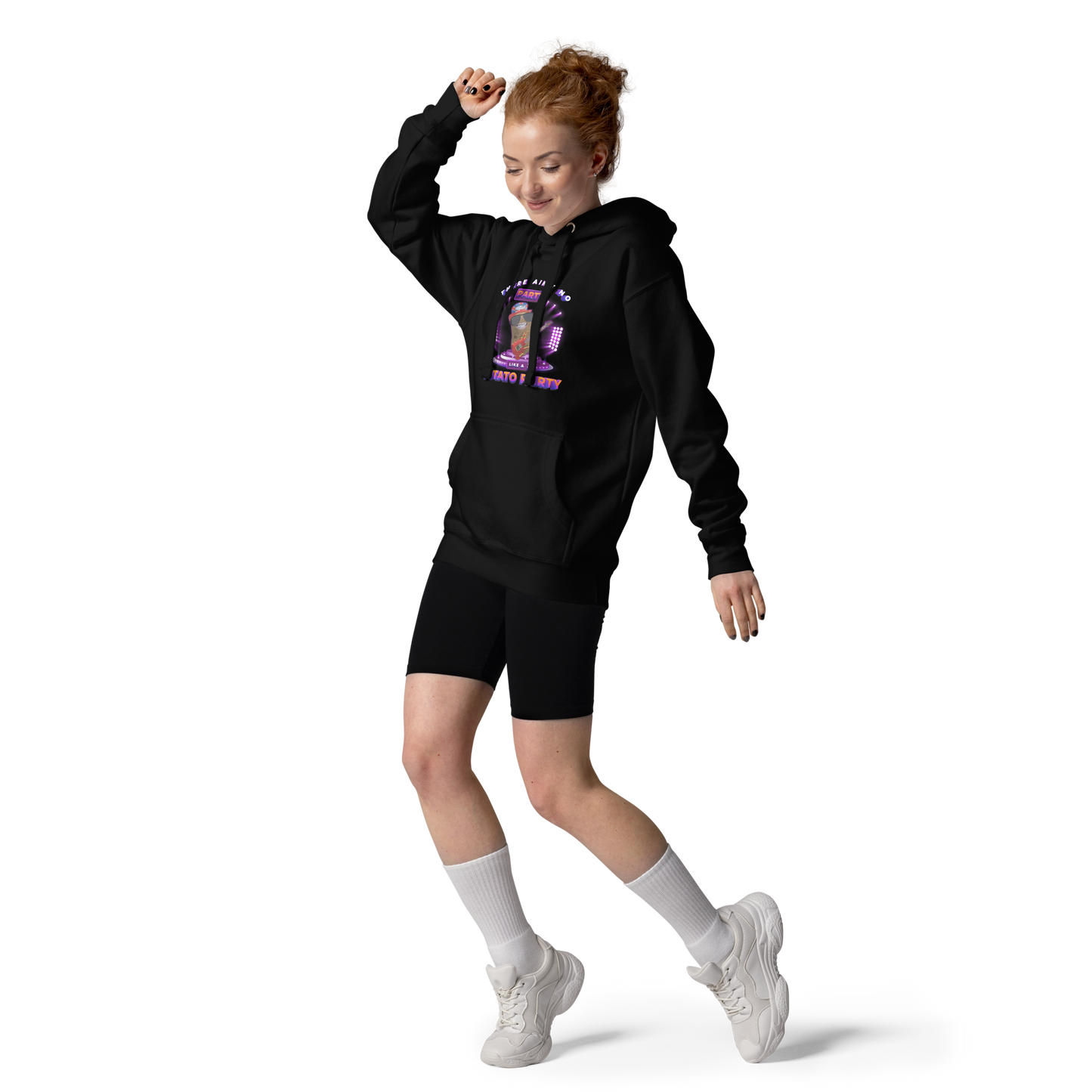 Ain't No Party - Hoodie - Unisex - Black