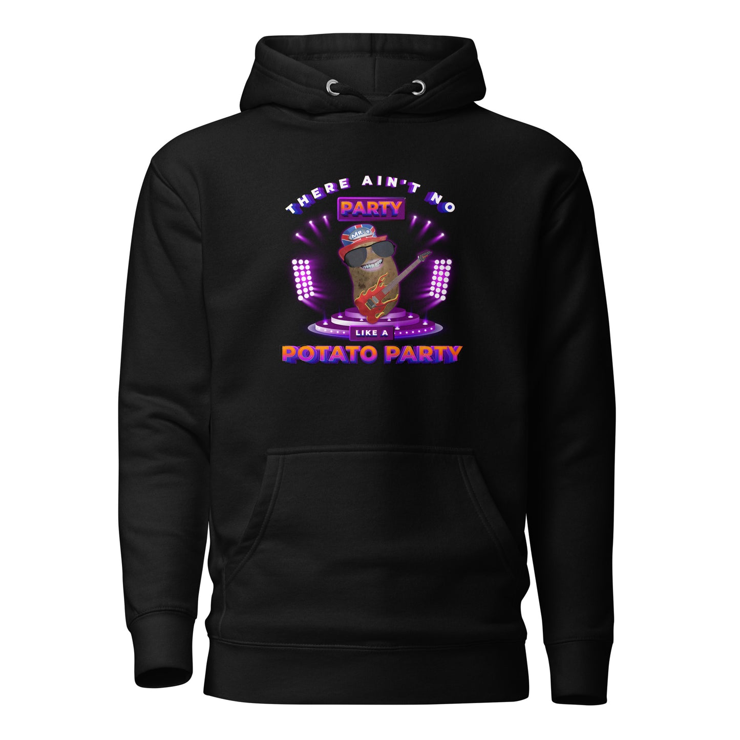 Ain't No Party - Hoodie - Unisex - Black
