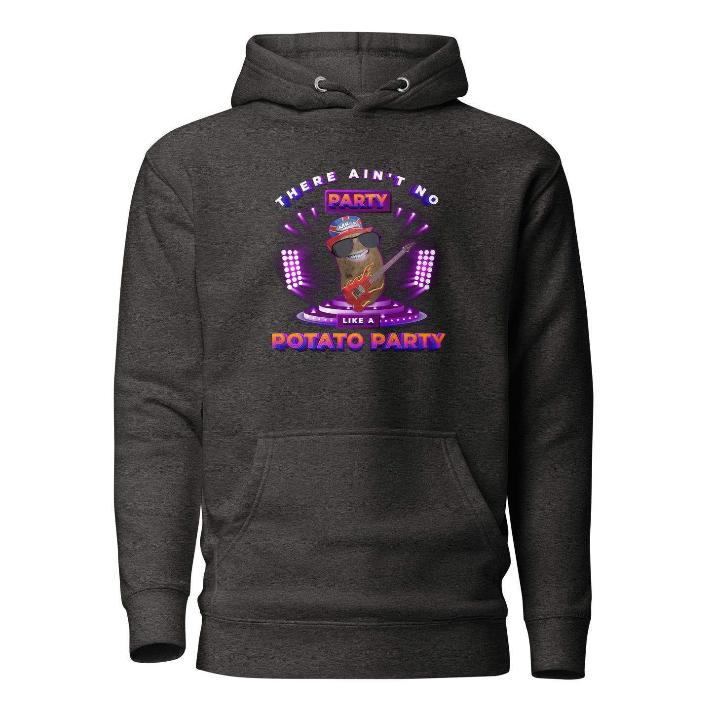 Ain't No Party - Hoodie - Unisex - Charcoal Heather
