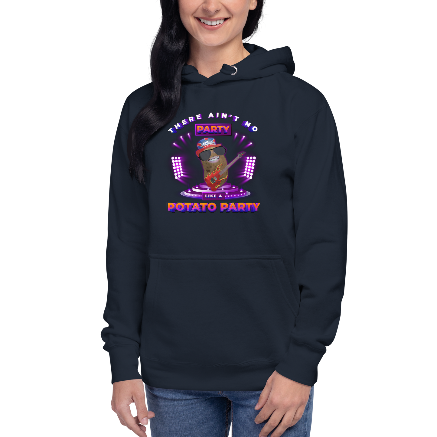Ain't No Party - Hoodie - Unisex - Navy Blazer