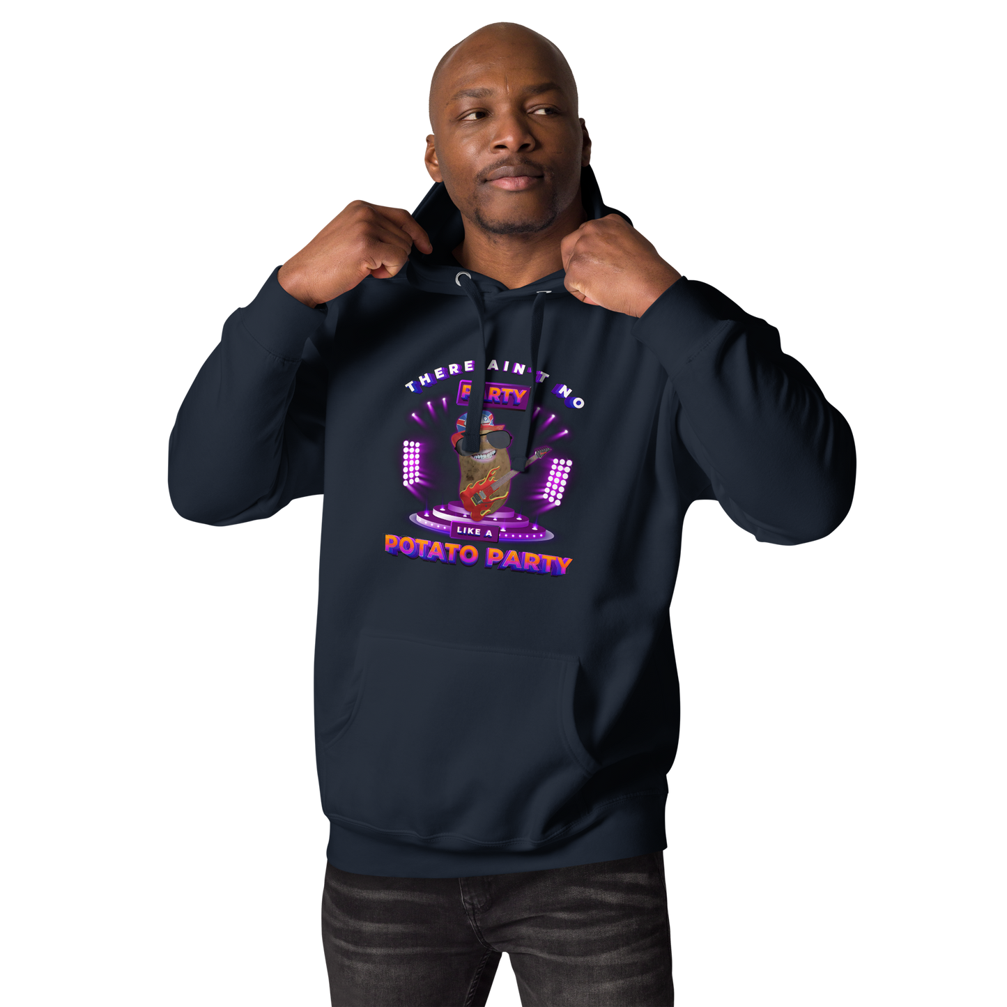 Ain't No Party - Hoodie - Unisex - Navy Blazer
