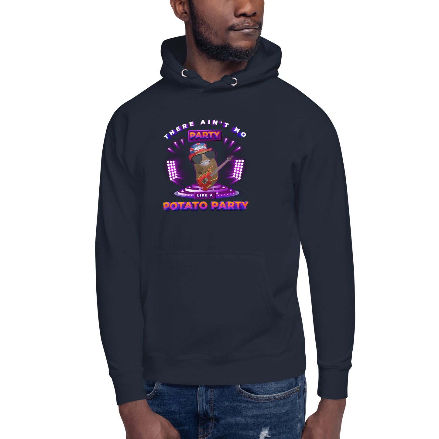 Ain't No Party - Hoodie - Unisex - Navy Blazer