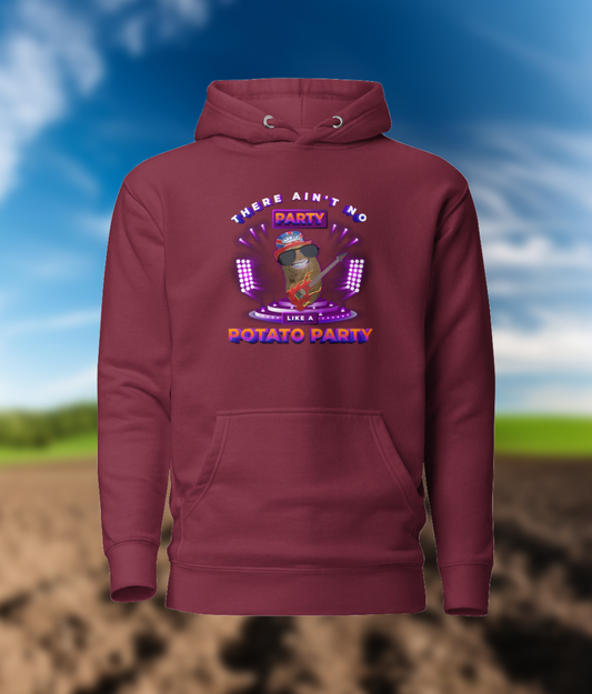 Ain't No Party - Hoodie - Unisex -Maroon