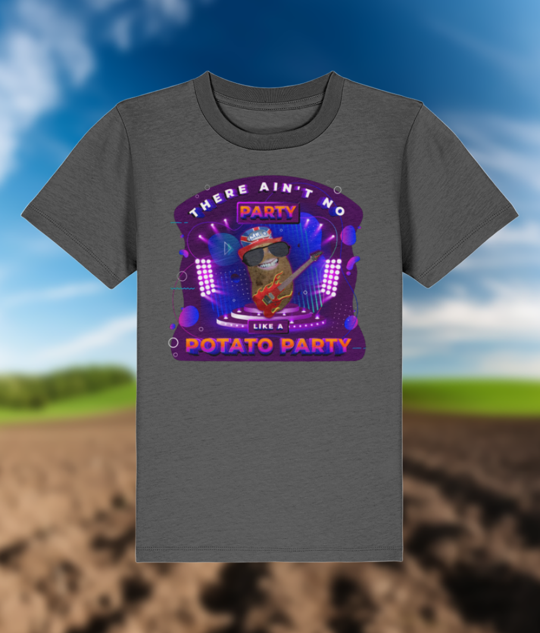 Ain't No Party - Kids - T-Shirt - Anthracite