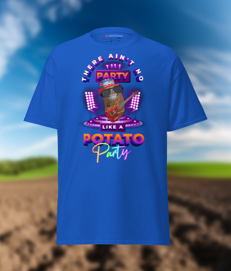 Ain't No Party - T-Shirt - Unisex - Royal