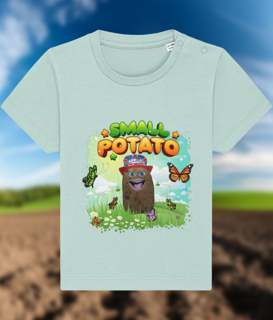 Small Potato - Baby - T-Shirt - Caribbean Blue