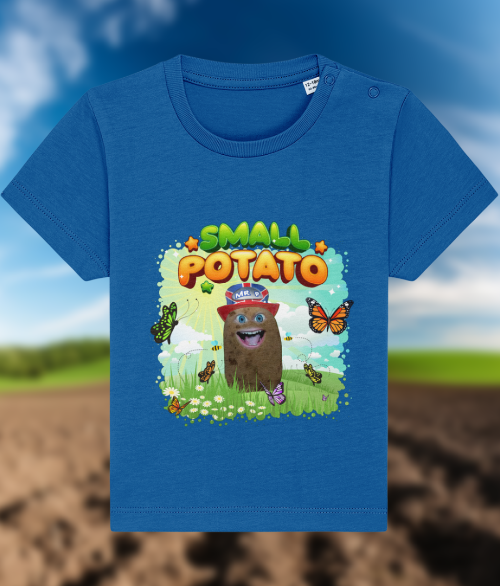 Small Potato - Baby - T-Shirt - Majorelle Blue