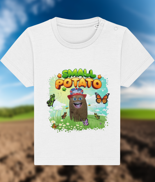 Small Potato - Baby - T-Shirt - White