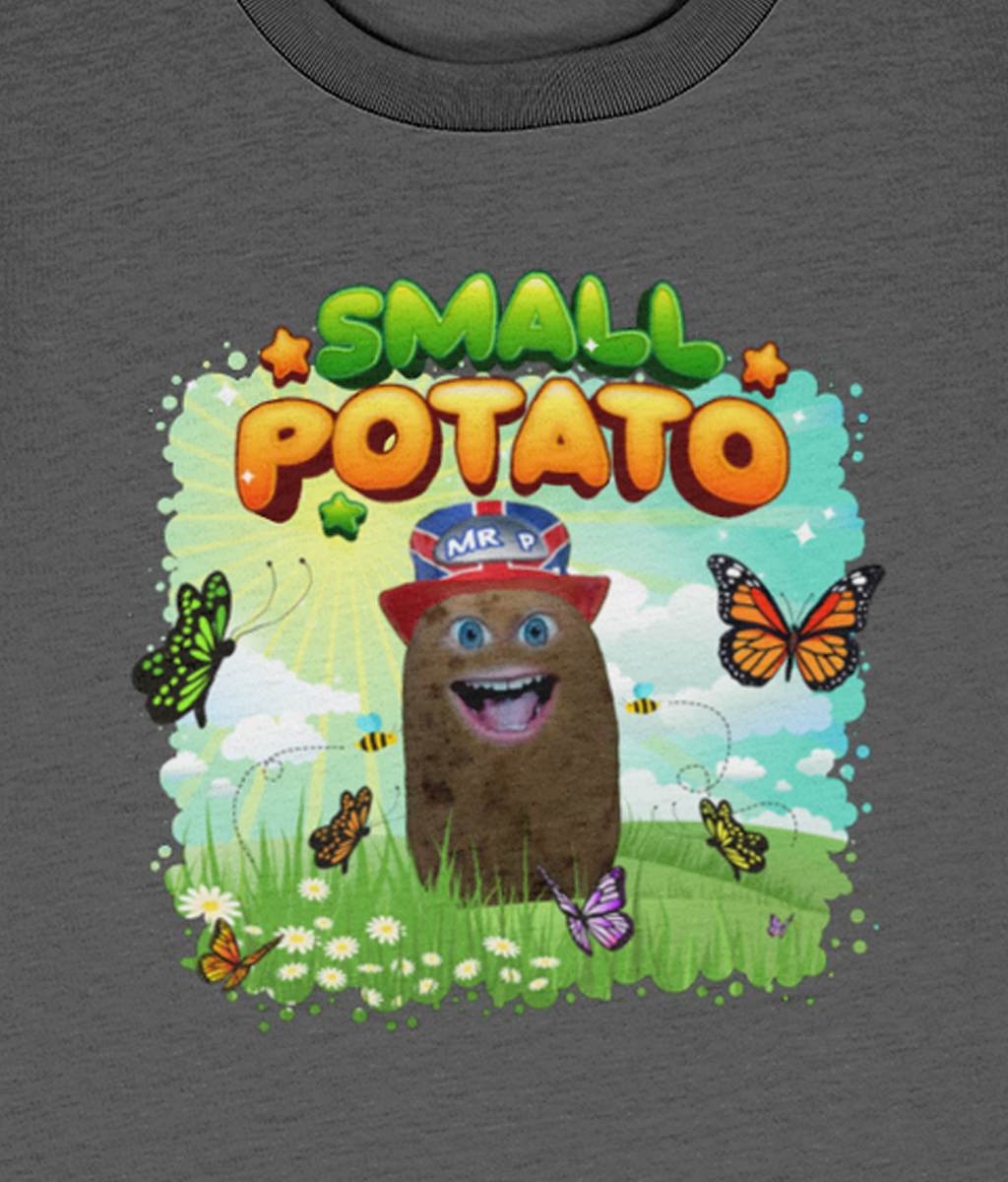 Small Potato - Kids - T-Shirt - Anthracite