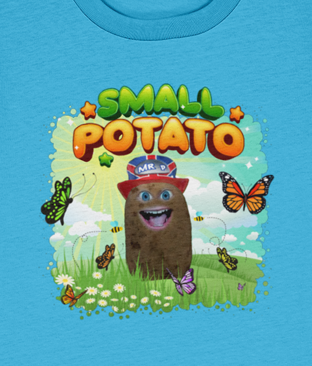 Small Potato - T-Shirt - Unisex - Aqua Blue