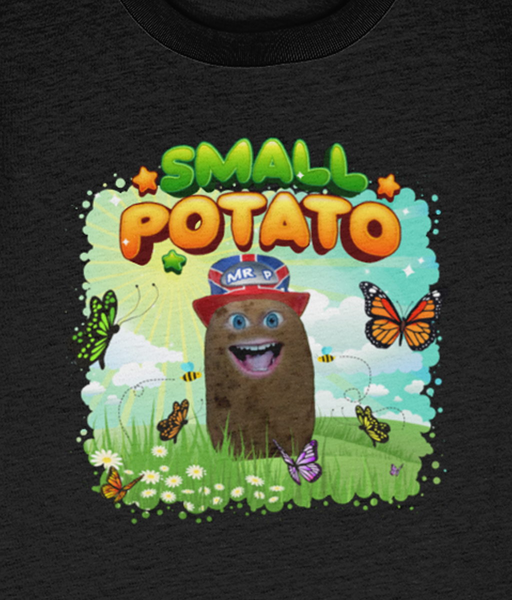 Small Potato - Kids - T-Shirt - Black