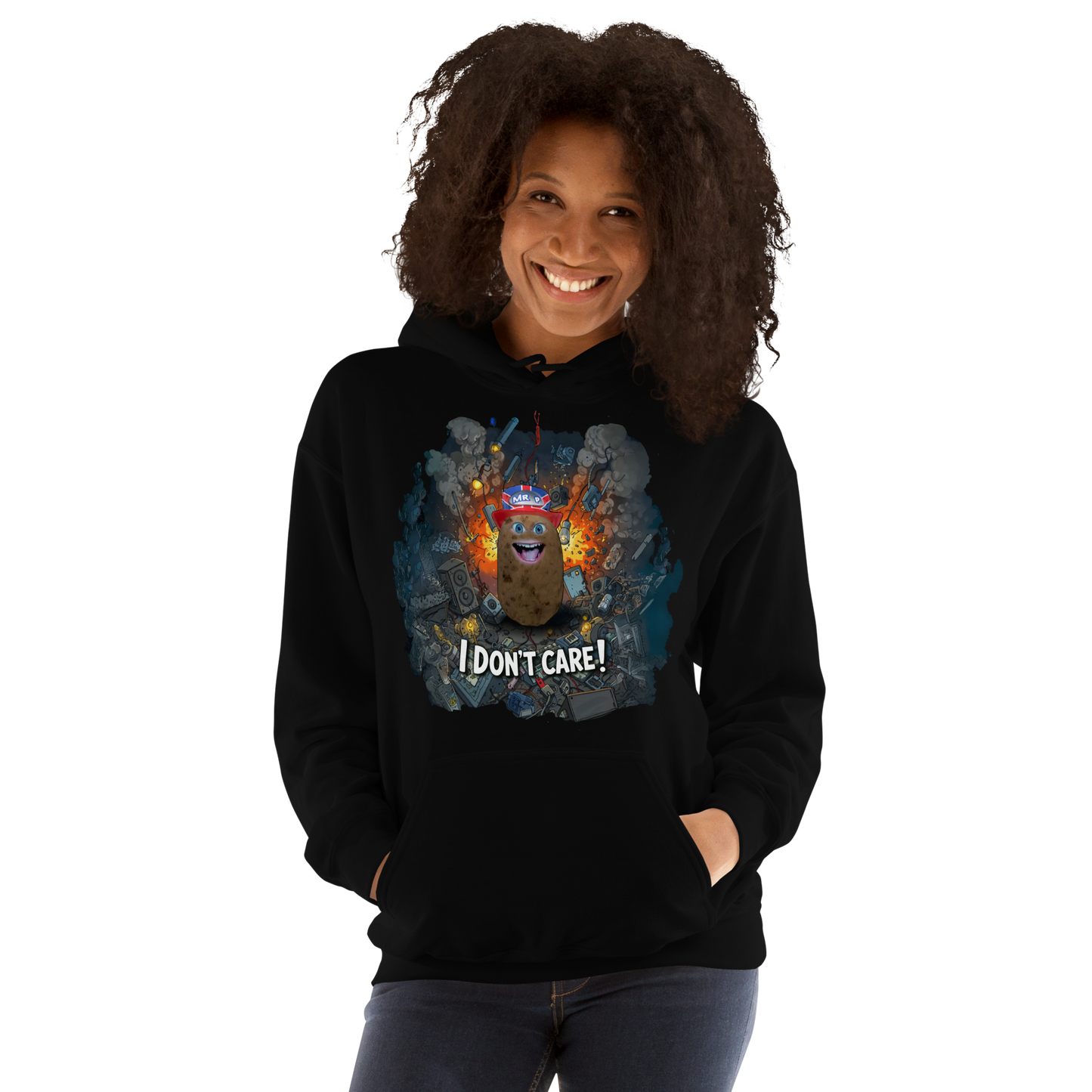 "I DON’T CARE!" Mr. P Hoodie